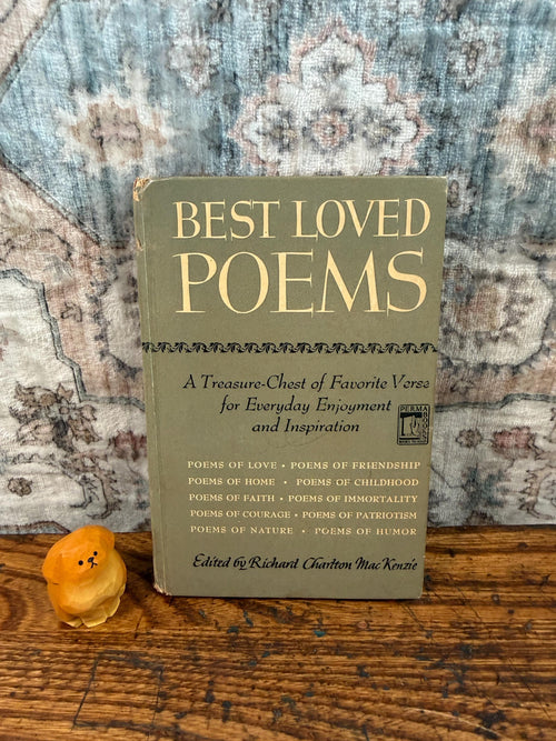 Best Loved Poems edited by Richard Charlton MacKenzie | Hardcover 1946