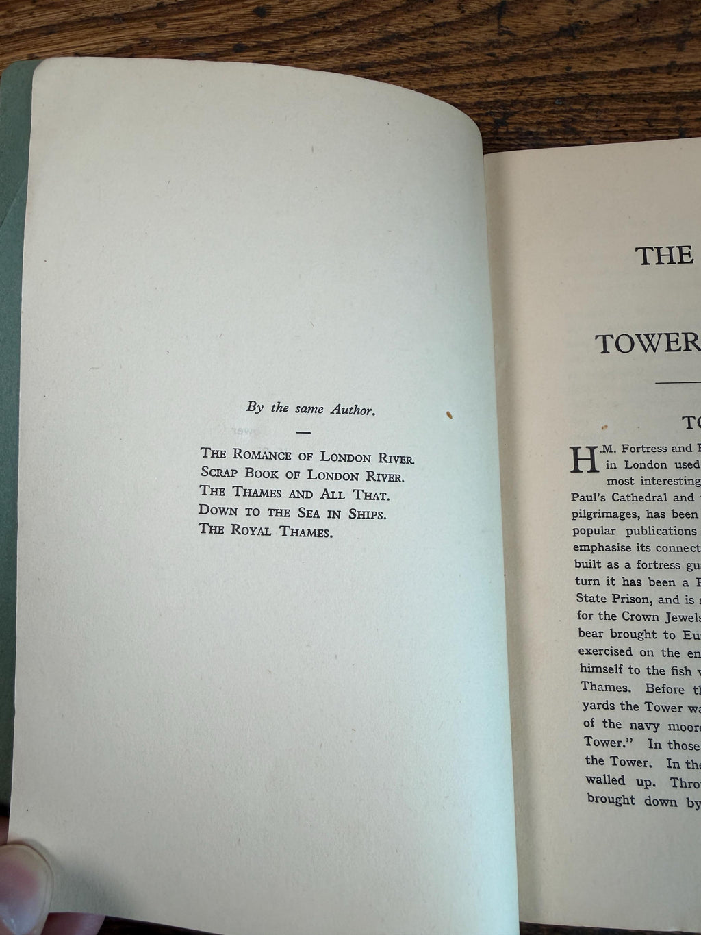 The Thames from Tower to Tilbury by A.G. Thompson | Paperback 1939