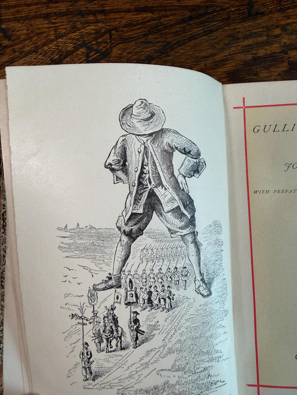 Gulliver’s Travels by Jonathan Swift | Illustrated Hardcover Vol. I 1887