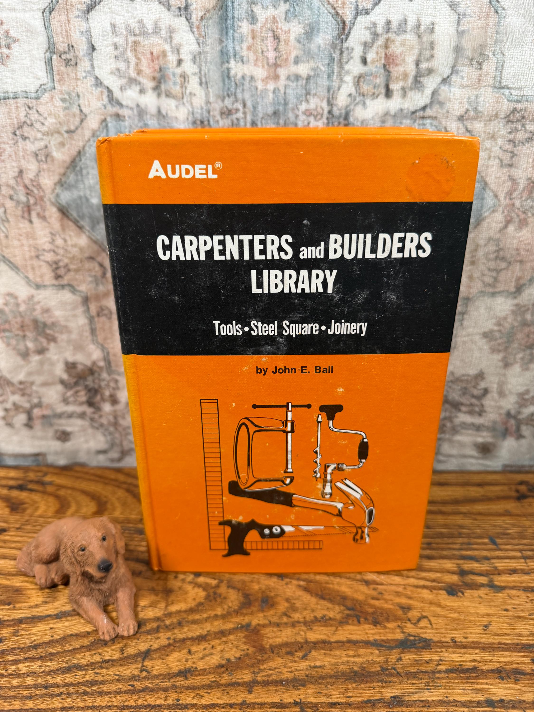 Audel Carpenters and Builders Library Set by John E. Ball | Vintage Hardcover Set of 4 | 1978
