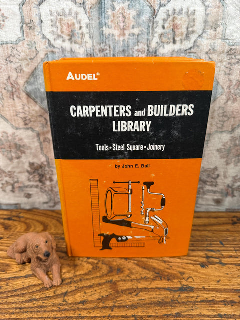 Audel Carpenters and Builders Library Set by John E. Ball | Vintage Hardcover Set of 4 | 1978