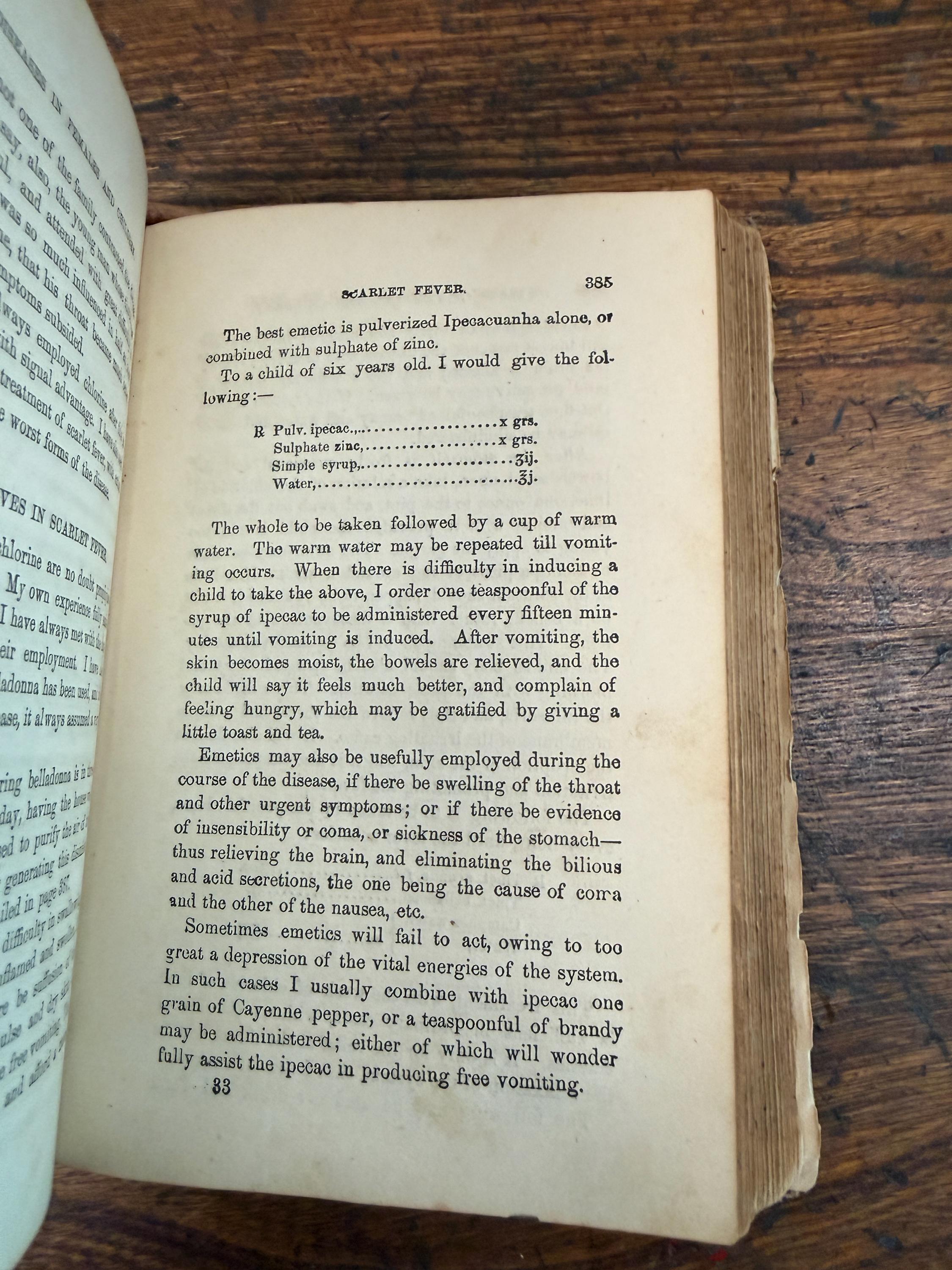 The Ladies’ Medical Guide by S. Pancoast, M.D. | Antique Hardcover 1875