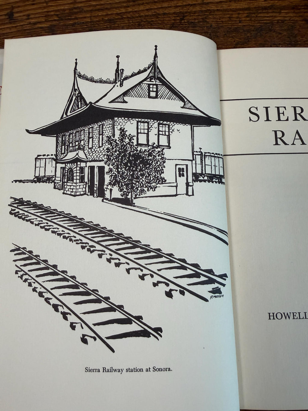Sierra Railway by Dorothy Newell Deane | Hardcover 1960