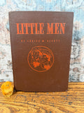 Little Men by Louisa May Alcott | Hardcover Illustrated Edition 1940
