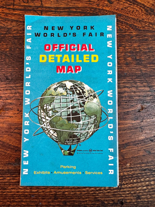 1964/1965 New York World’s Fair Esso Official Detailed Map