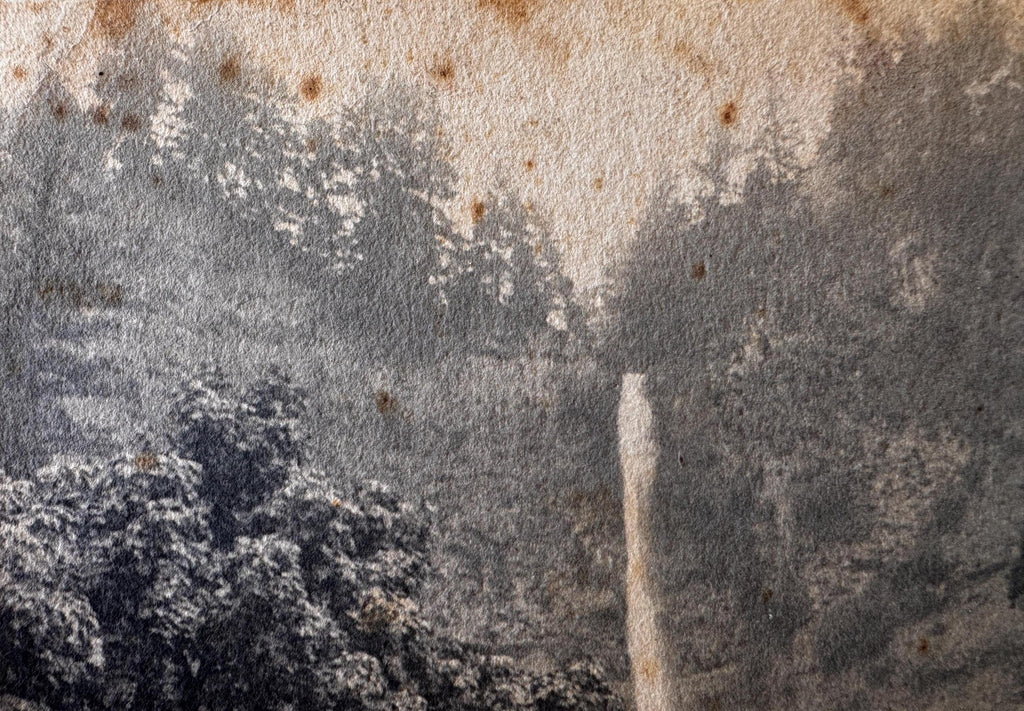 Antique Multnomah Falls, Oregon Scenic Photo