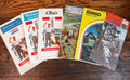 Vintage Road Map Lot – Ohio, Baltimore, DC, Pittsburgh, Idaho, Wyoming