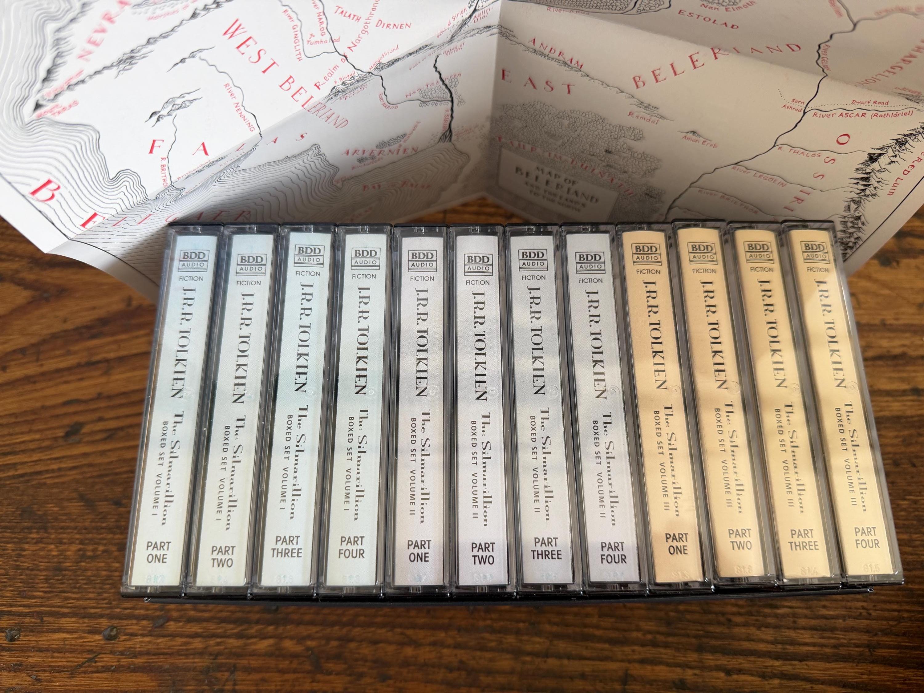 J.R.R. Tolkien BBC Audio Collection | The Lord of the Rings The Hobbit The Silmarillion Cassette Sets