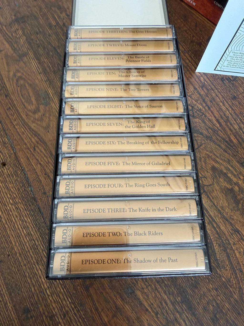 J.R.R. Tolkien BBC Audio Collection | The Lord of the Rings The Hobbit The Silmarillion Cassette Sets