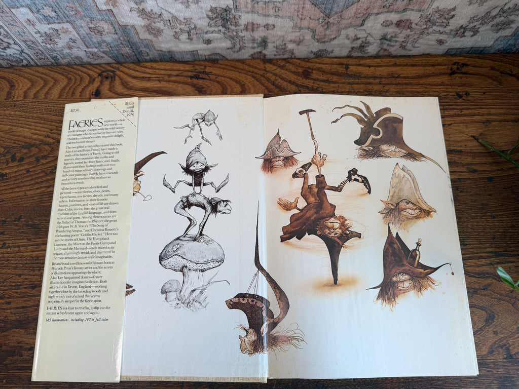 Faeries by Brian Froud & Alan Lee | Hardcover 1979