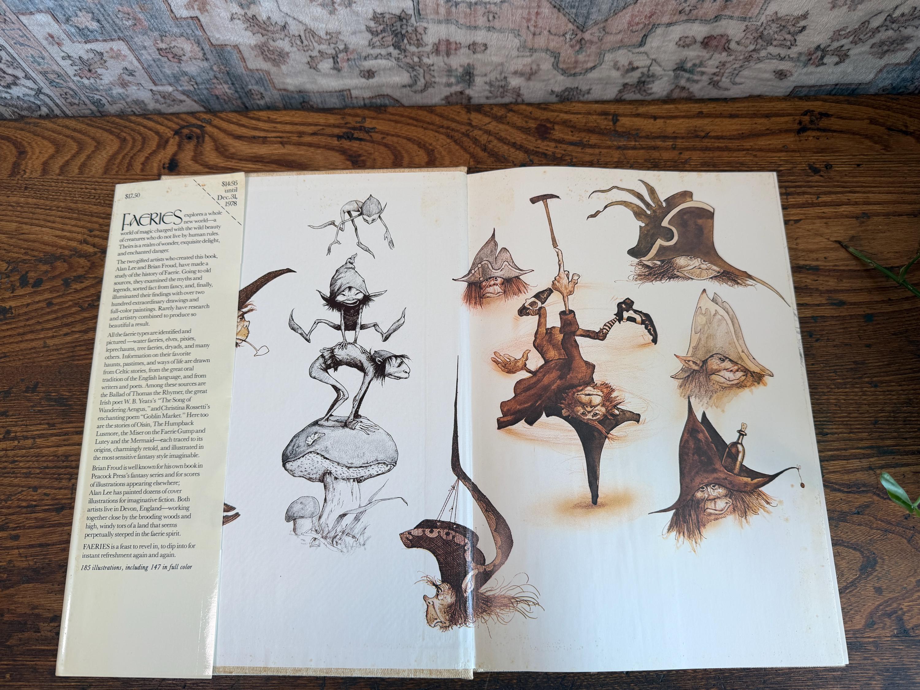 Faeries by Brian Froud & Alan Lee | Hardcover 1979
