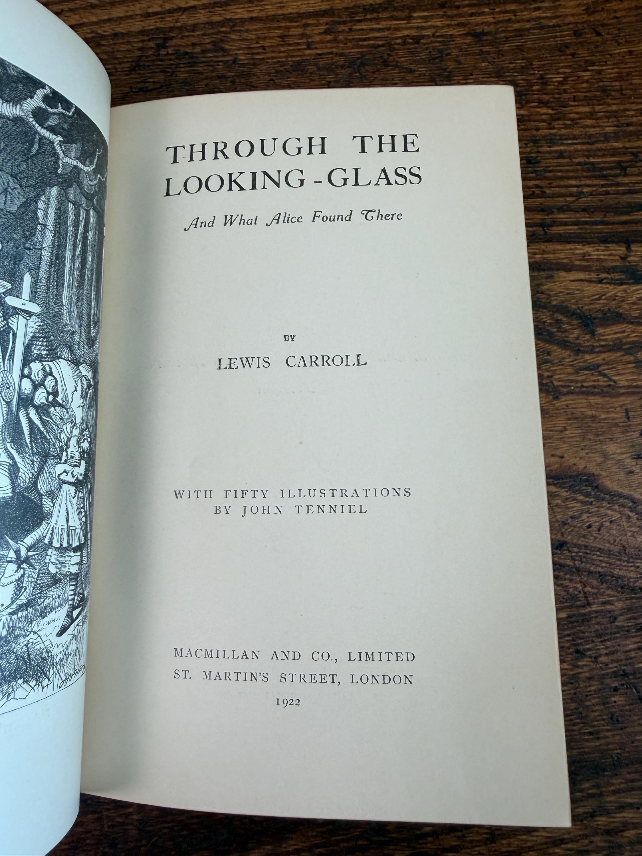 Alice in Wonderland & Through the Looking-Glass by Lewis Carroll | Riviere Leather 1925/1922