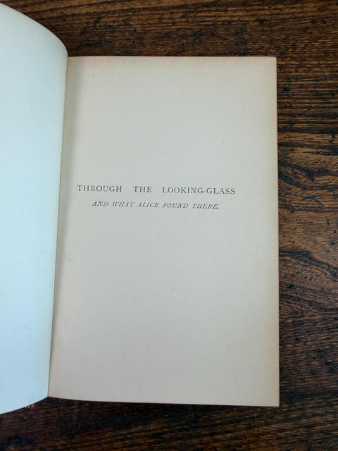 Alice in Wonderland & Through the Looking-Glass by Lewis Carroll | Riviere Leather 1925/1922