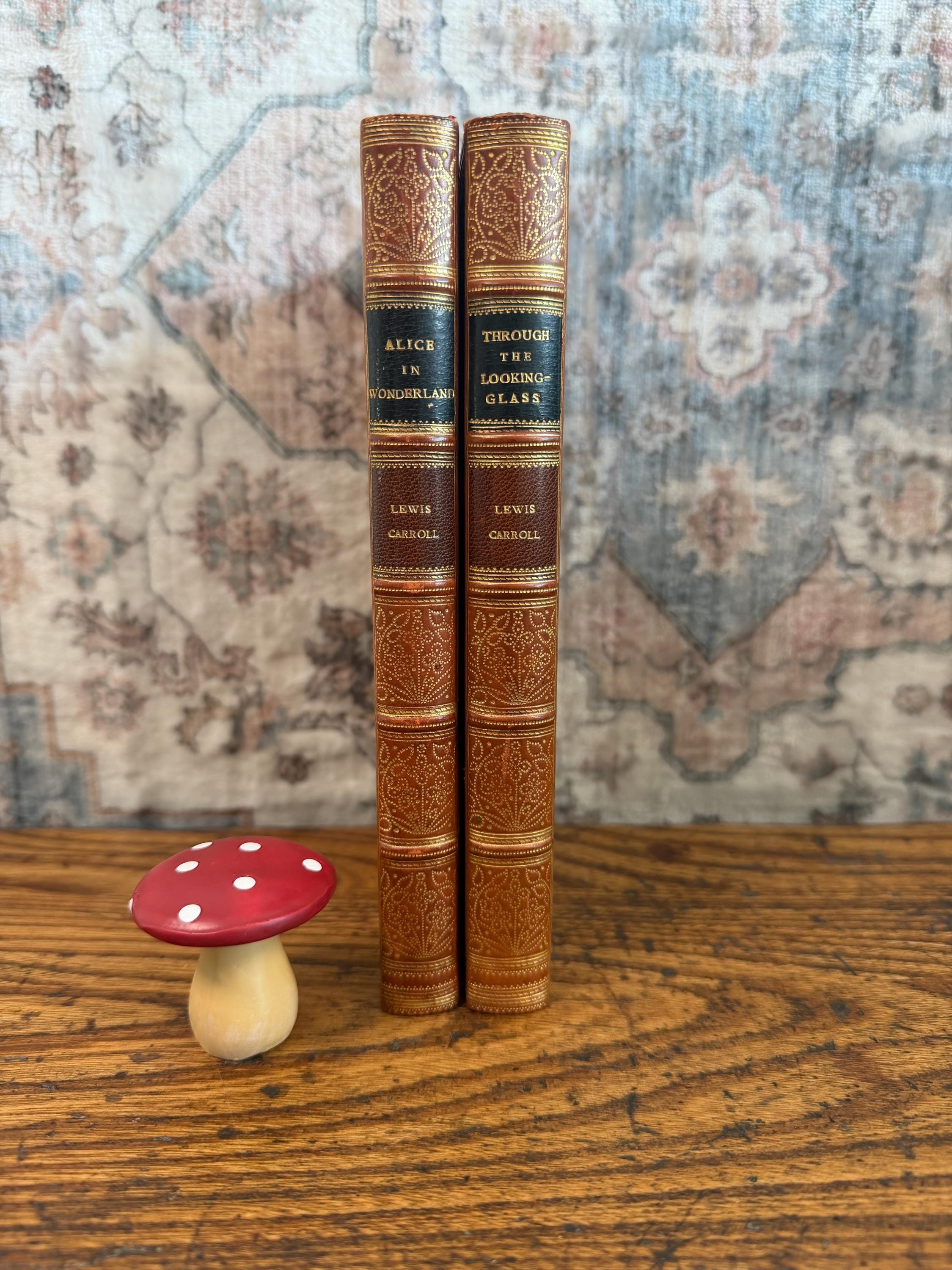 Alice in Wonderland & Through the Looking-Glass by Lewis Carroll | Riviere Leather 1925/1922