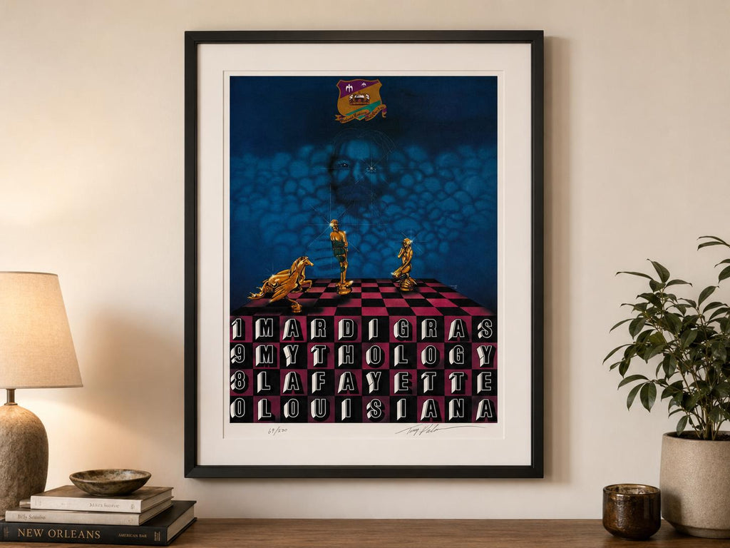 Mardi Gras Mythology – Terry Palmer – 1980 | Lithograph (69/500)