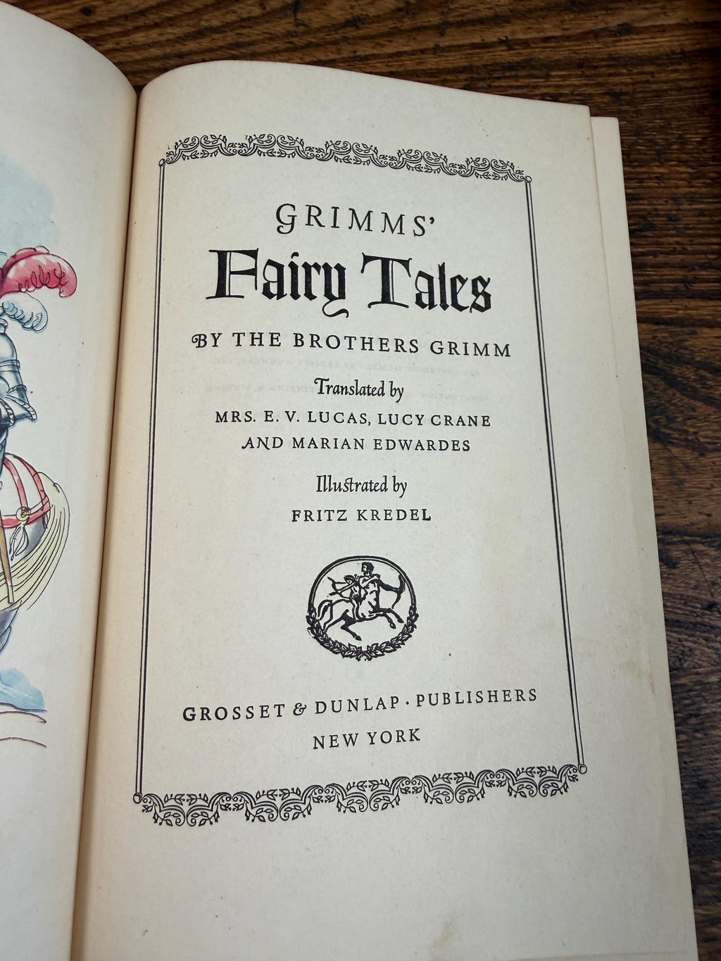Andersen's Fairy Tales and Grimm's Fairy Tales Box Set | Grosset & Dunlap 1945
