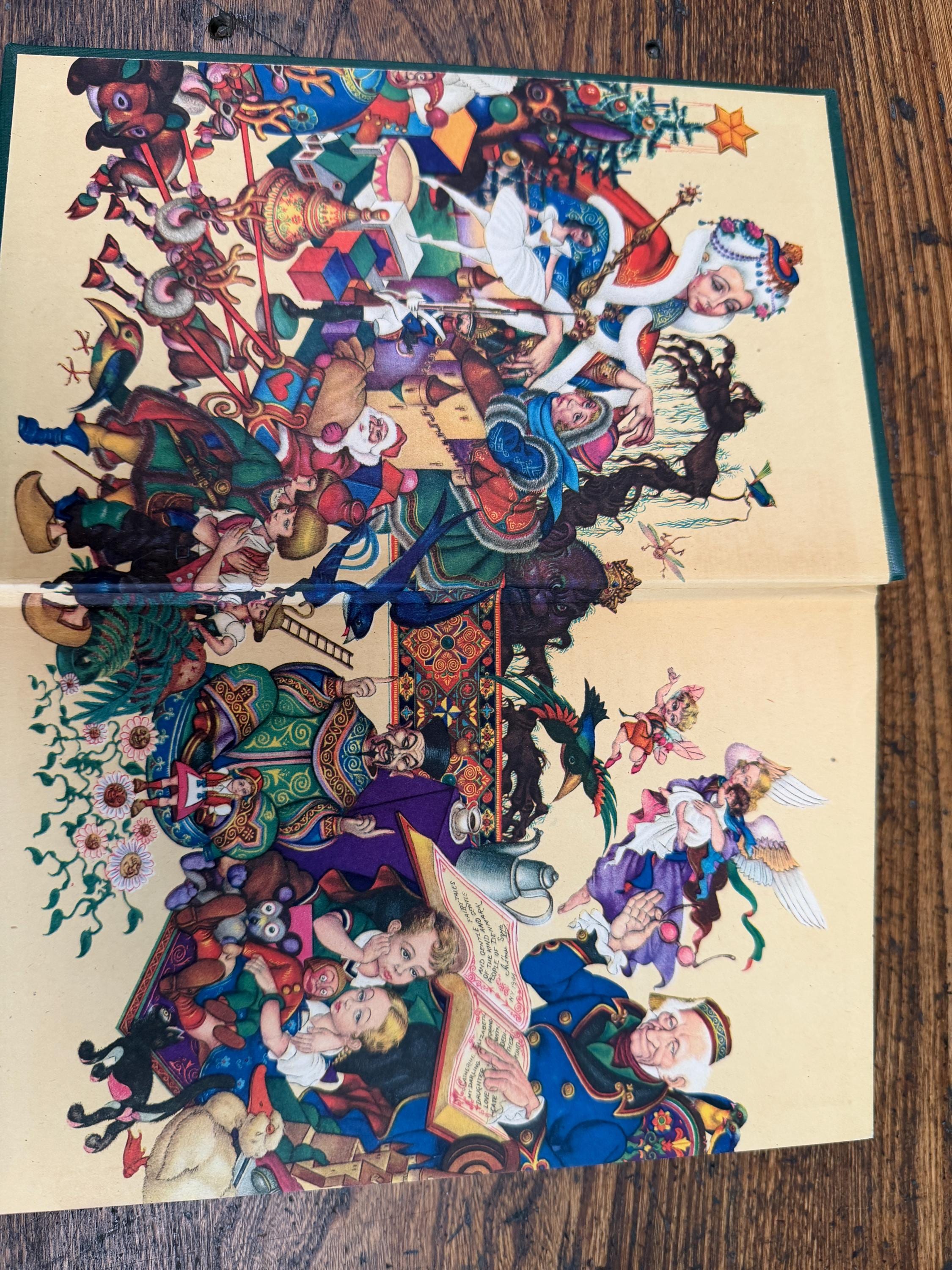 Andersen's Fairy Tales and Grimm's Fairy Tales Box Set | Grosset & Dunlap 1945