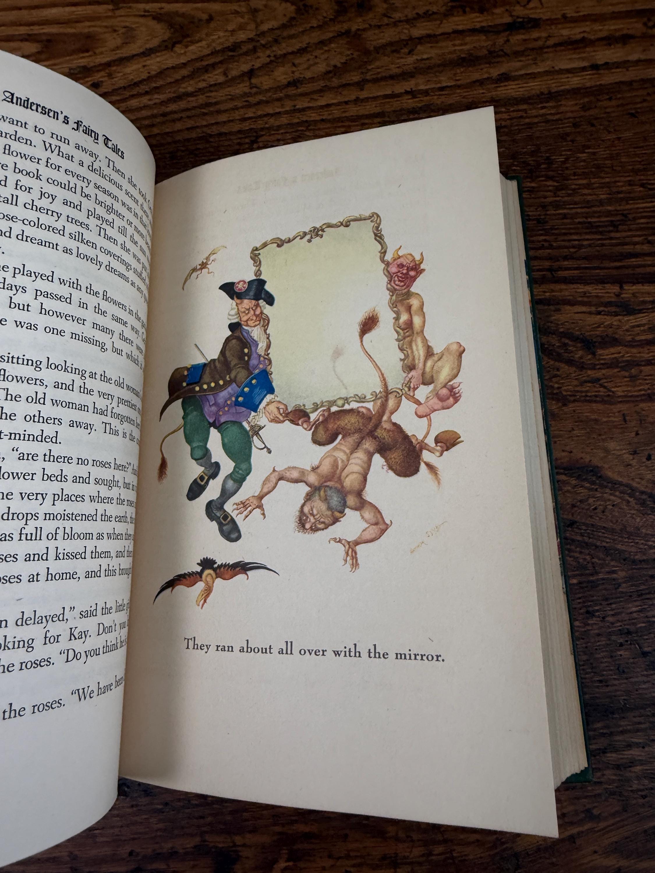 Andersen's Fairy Tales and Grimm's Fairy Tales Box Set | Grosset & Dunlap 1945