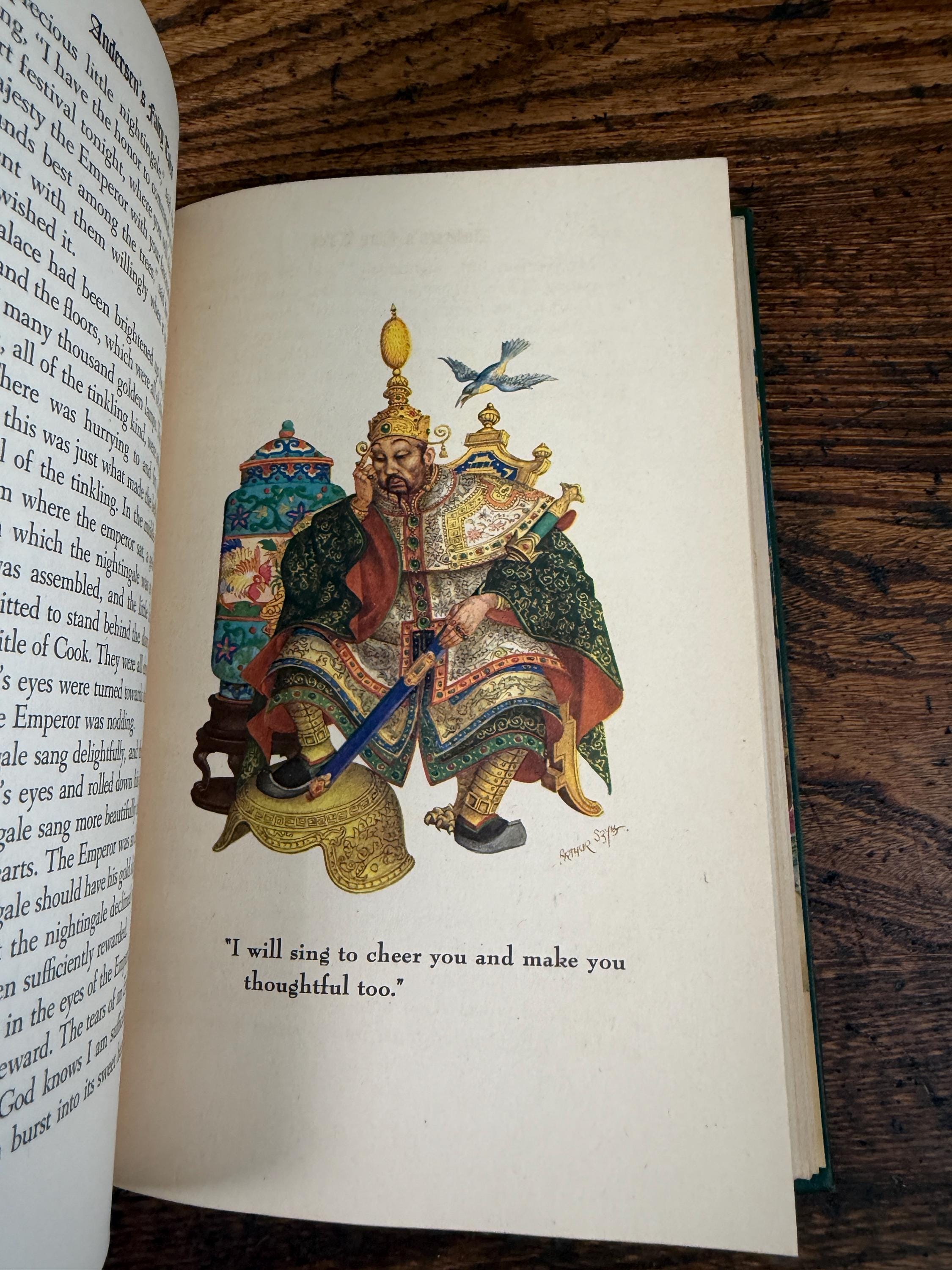 Andersen's Fairy Tales and Grimm's Fairy Tales Box Set | Grosset & Dunlap 1945
