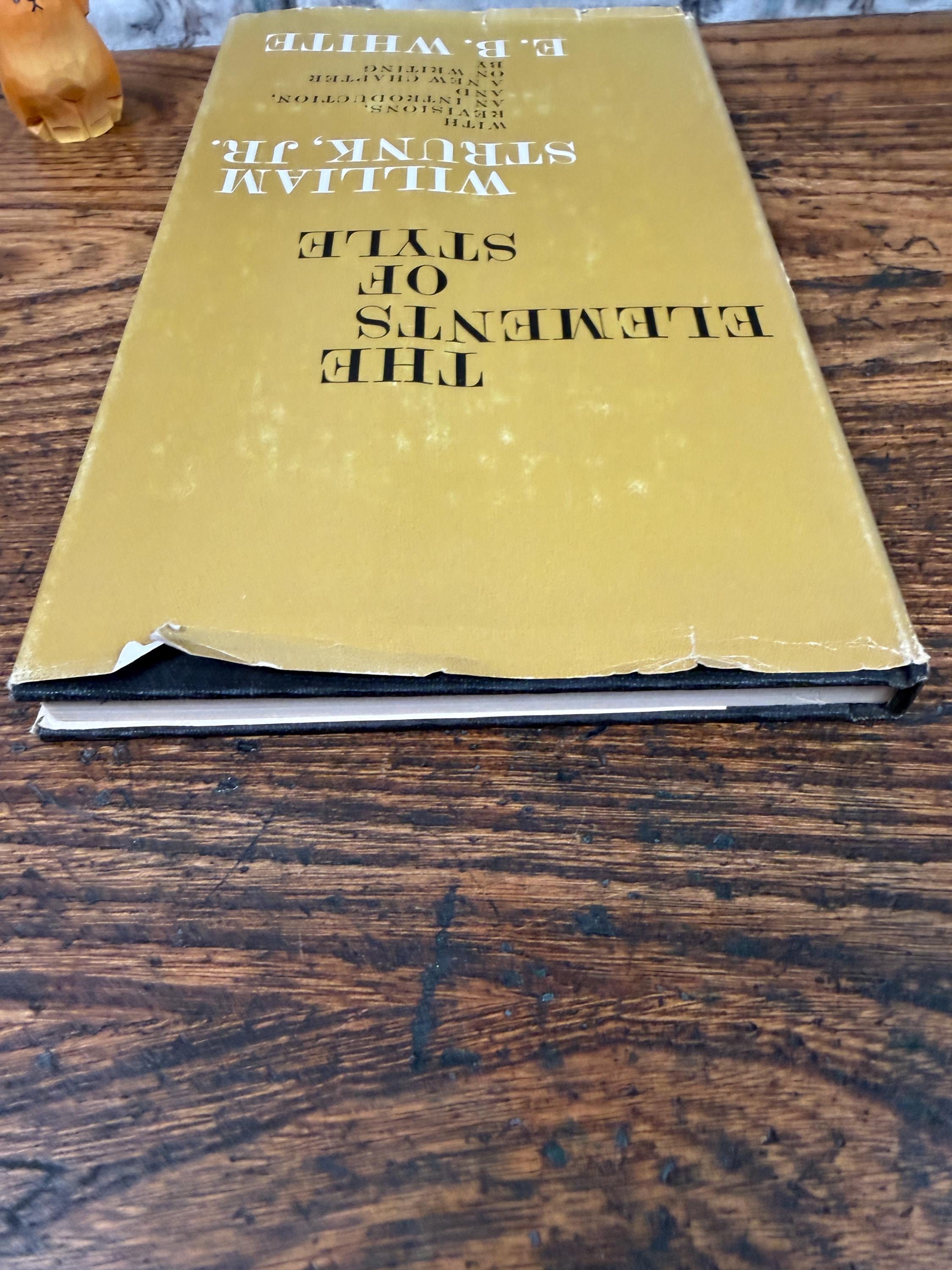 The Elements of Style by William Strunk Jr. | First Edition Hardcover 1959