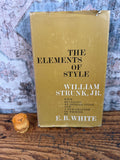 The Elements of Style by William Strunk Jr. | First Edition Hardcover 1959