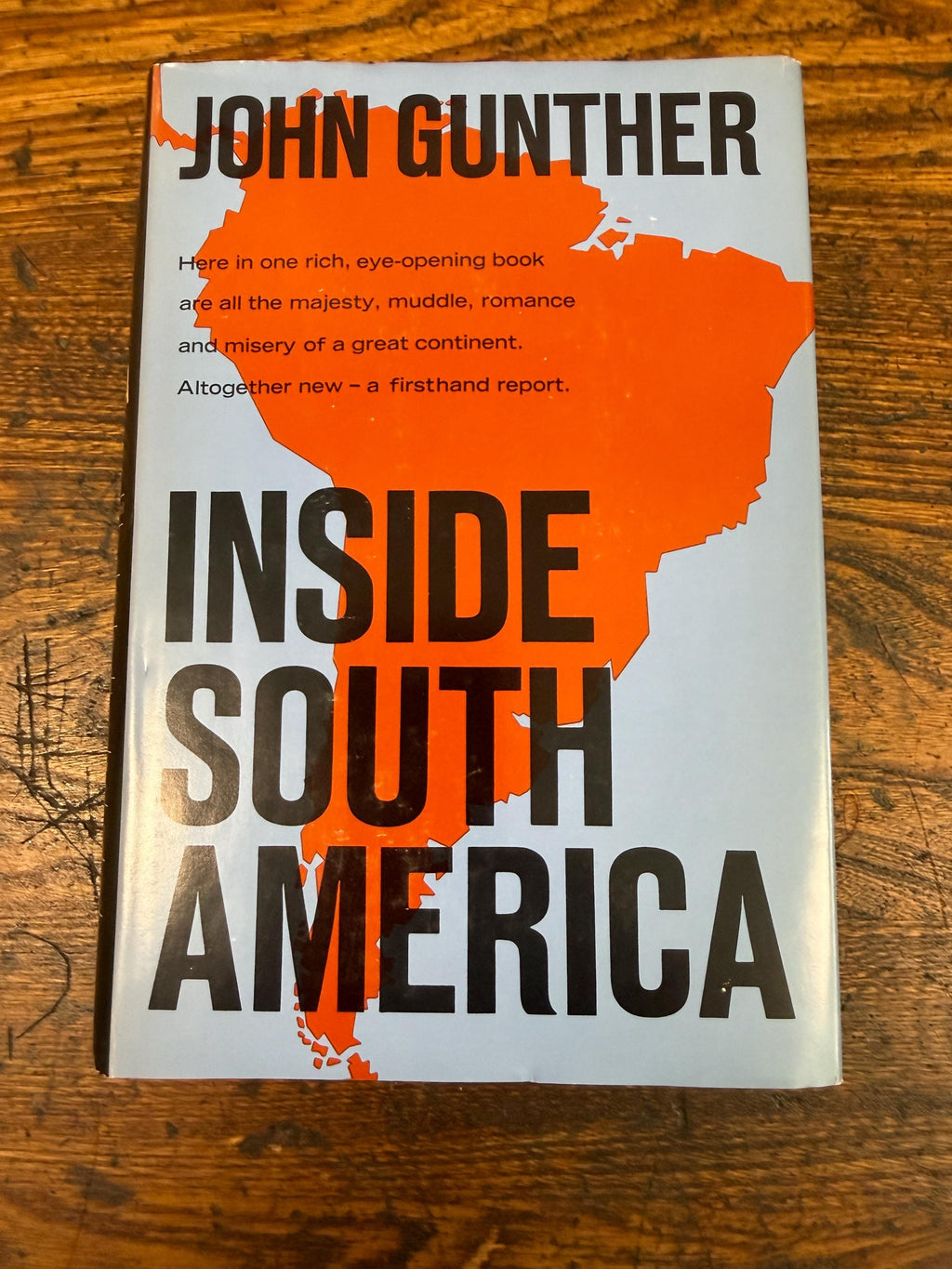 Inside South America by John Gunther | Hardcover 1967