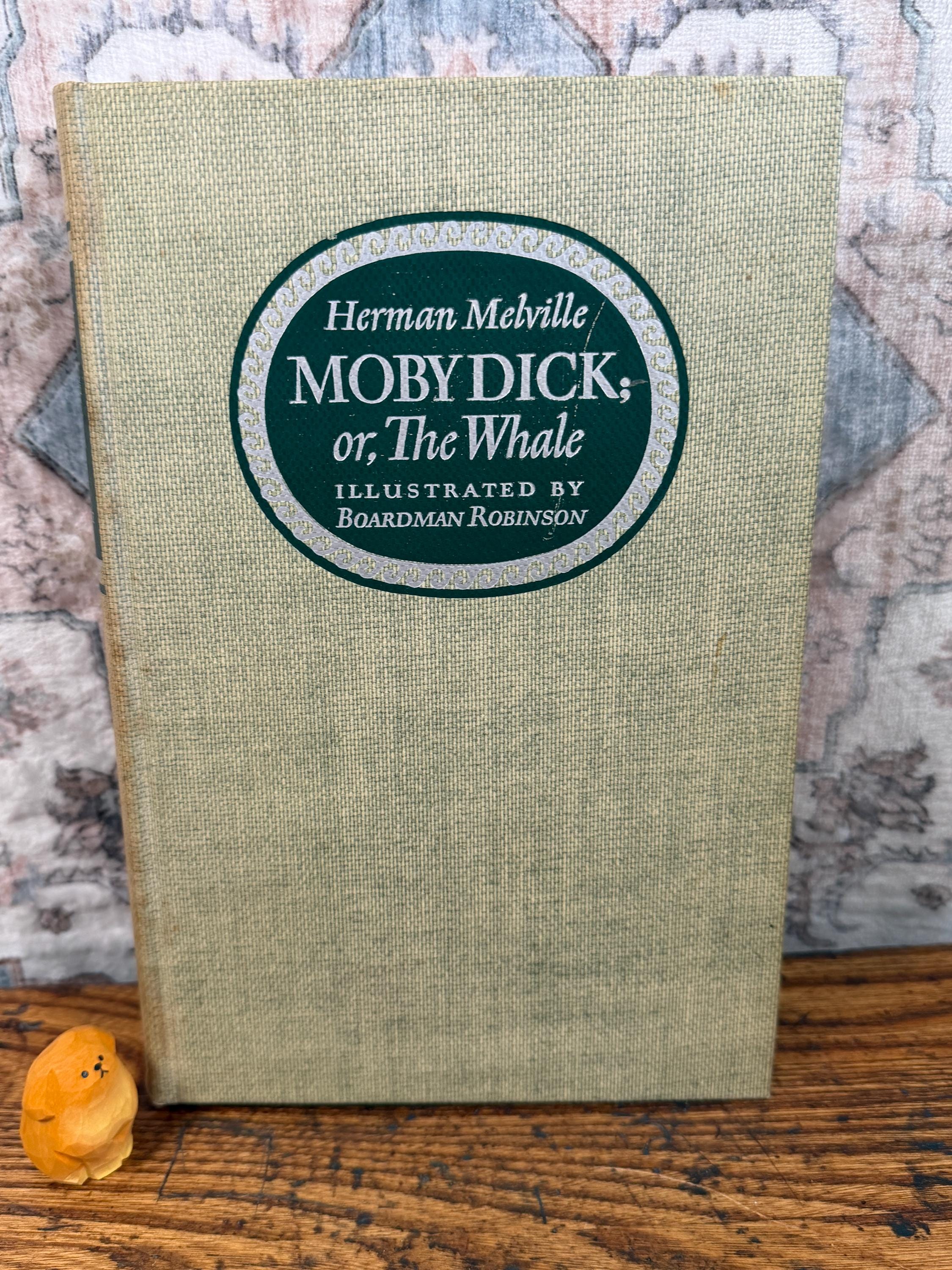 Moby Dick; or, The Whale by Herman Melville | Heritage Press Hardcover 1943