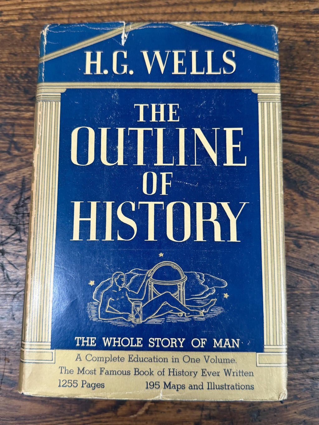 The Outline of History by H. G. Wells | Hardcover 1931