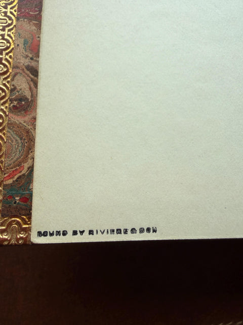 Alice in Wonderland & Through the Looking-Glass by Lewis Carroll | Riviere Leather 1925/1922