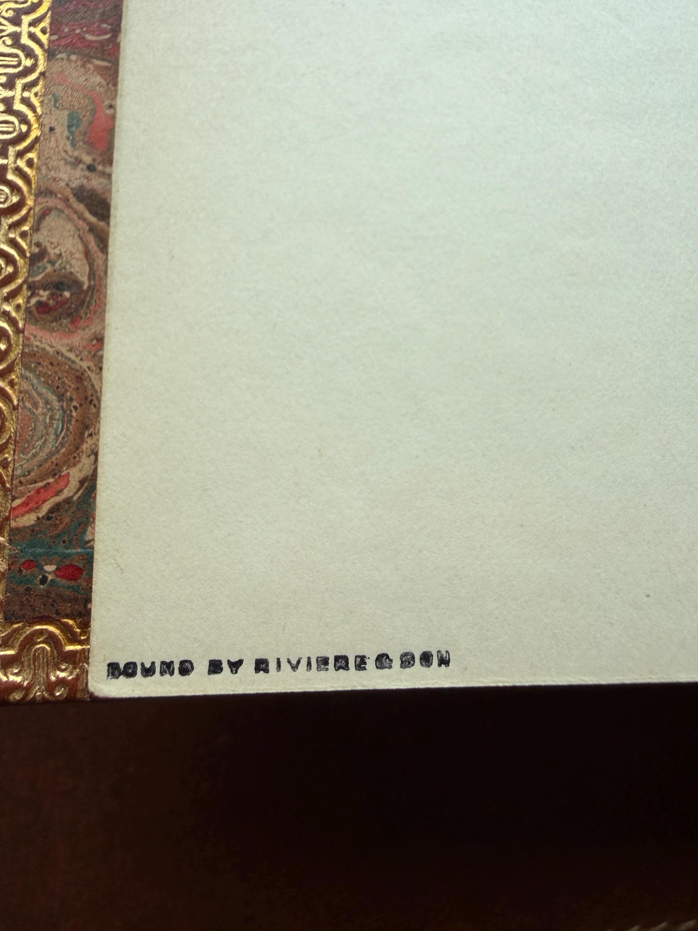 Alice in Wonderland & Through the Looking-Glass by Lewis Carroll | Riviere Leather 1925/1922