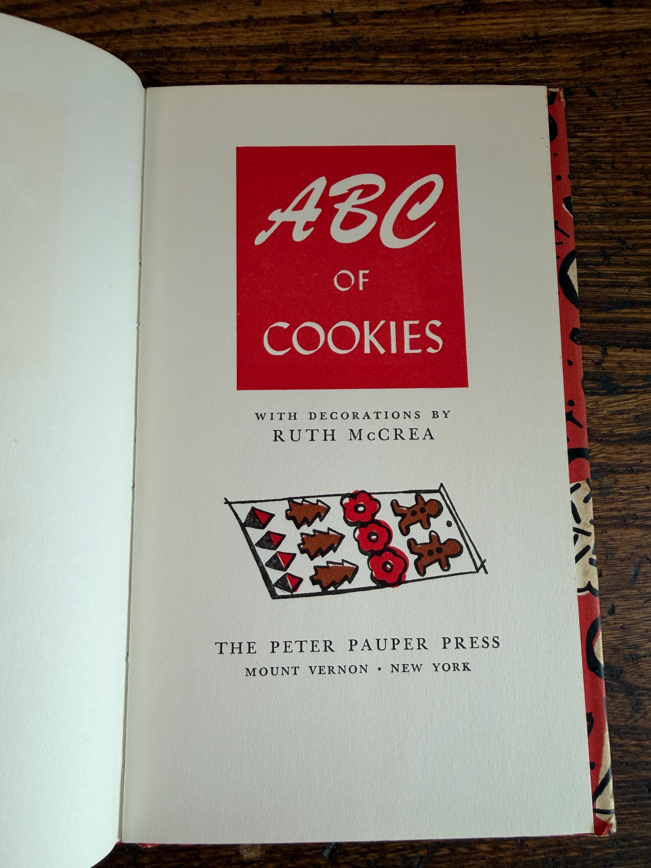 ABC of Cookies, Chafing Dish Cookery, Gourmet Cookery & Casseroles Cookery Set | Peter Pauper Press 1954-1961
