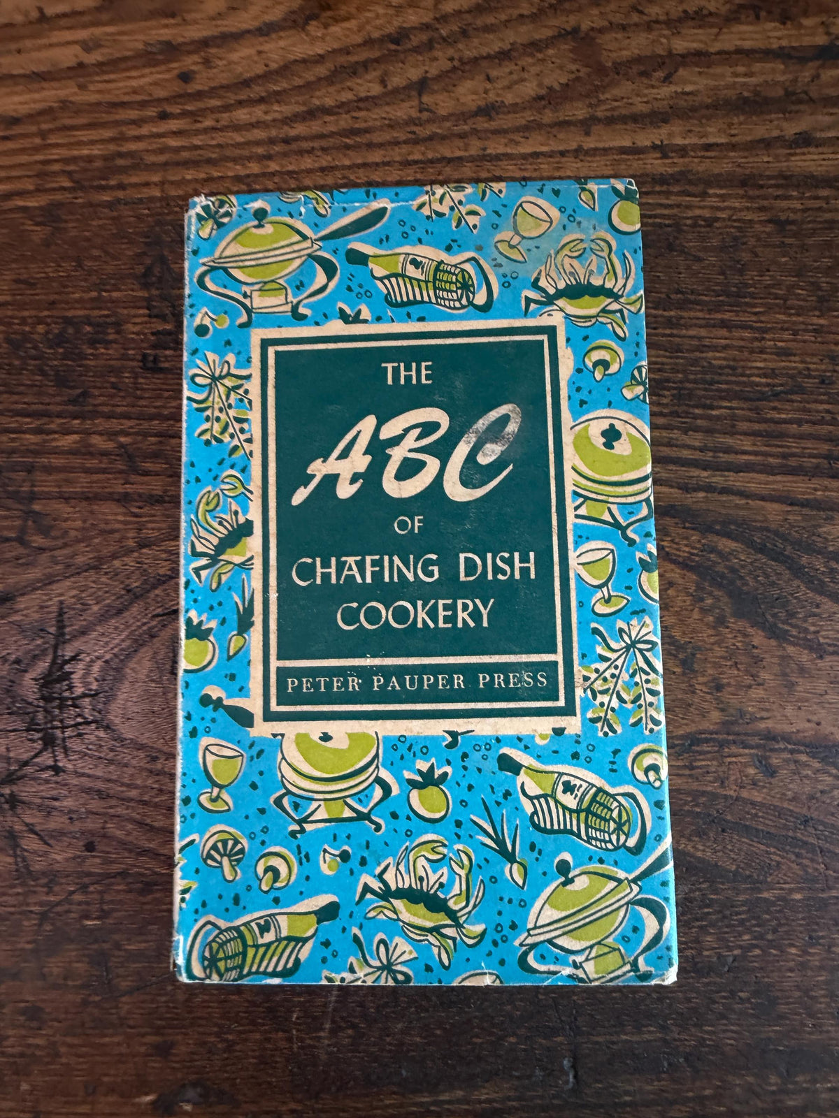ABC of Cookies, Chafing Dish Cookery, Gourmet Cookery & Casseroles Cookery Set | Peter Pauper Press 1954-1961