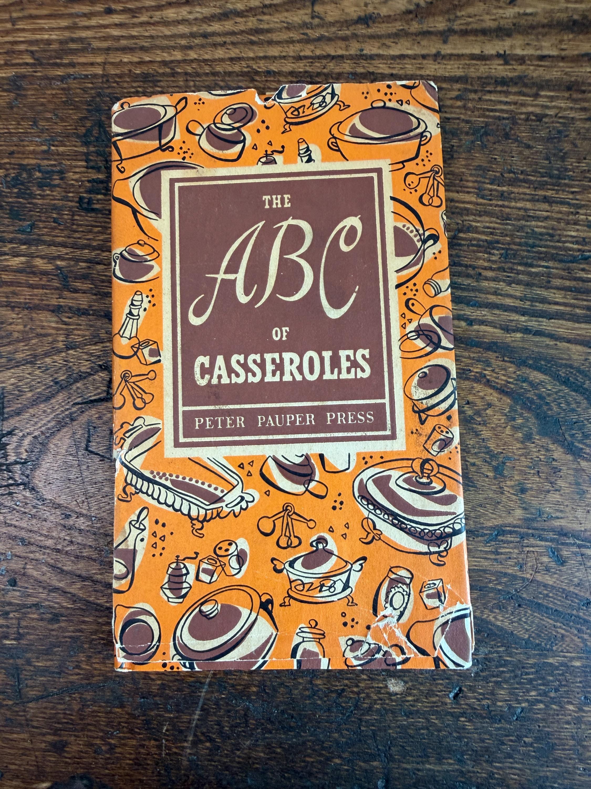 ABC of Cookies, Chafing Dish Cookery, Gourmet Cookery & Casseroles Cookery Set | Peter Pauper Press 1954-1961