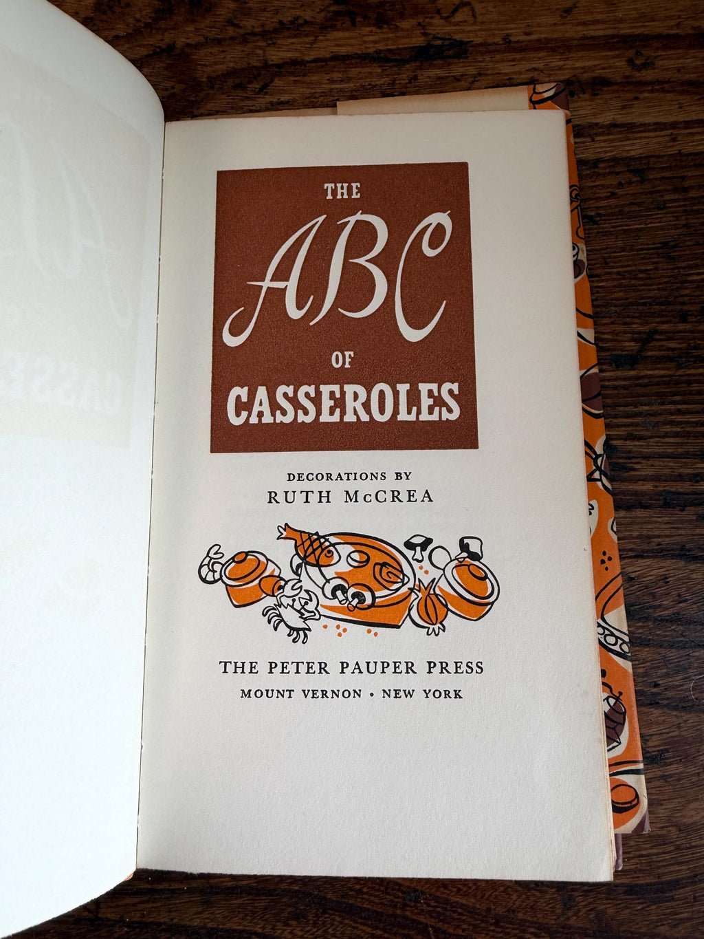 ABC of Cookies, Chafing Dish Cookery, Gourmet Cookery & Casseroles Cookery Set | Peter Pauper Press 1954-1961