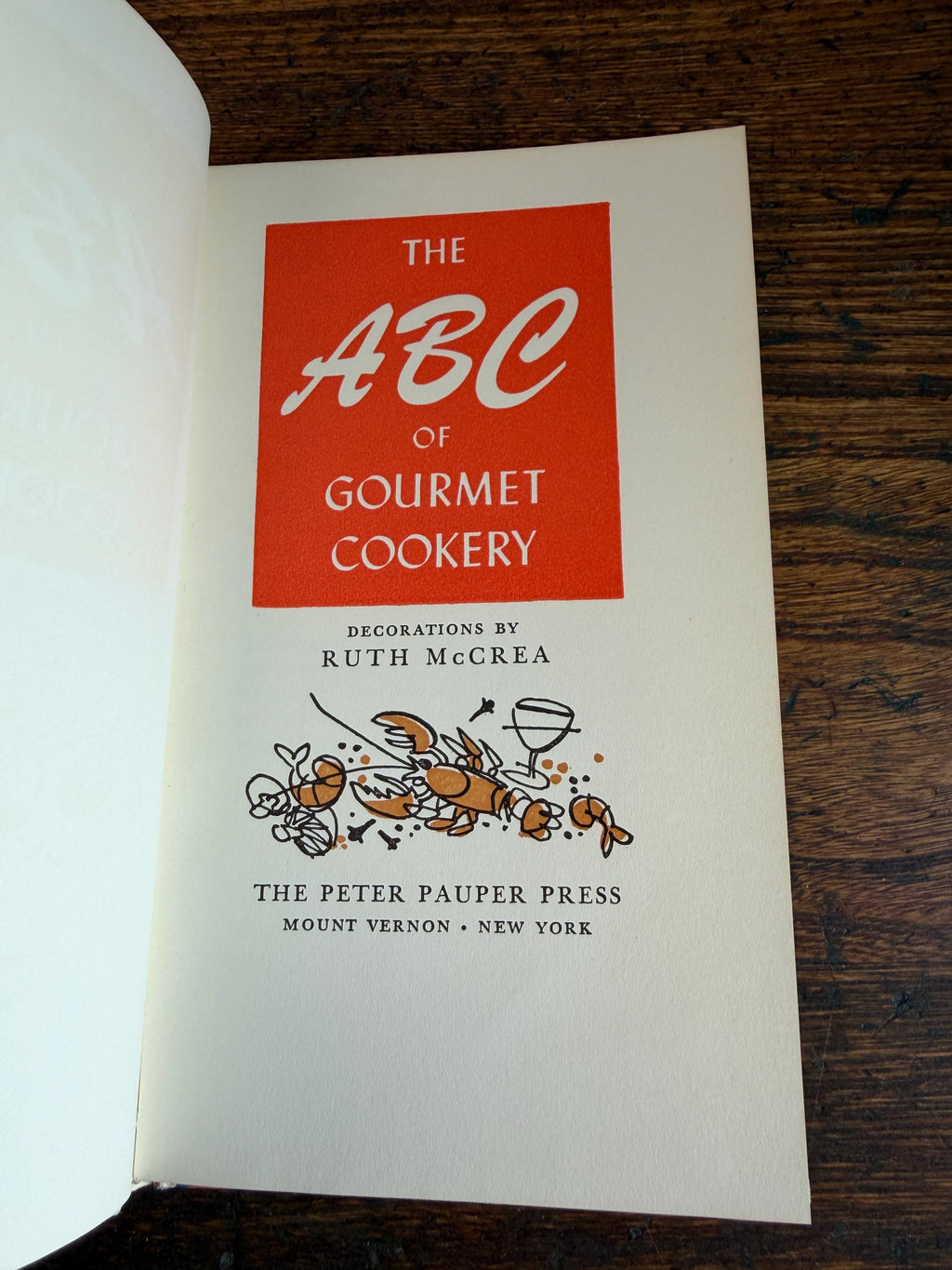 ABC of Cookies, Chafing Dish Cookery, Gourmet Cookery & Casseroles Cookery Set | Peter Pauper Press 1954-1961