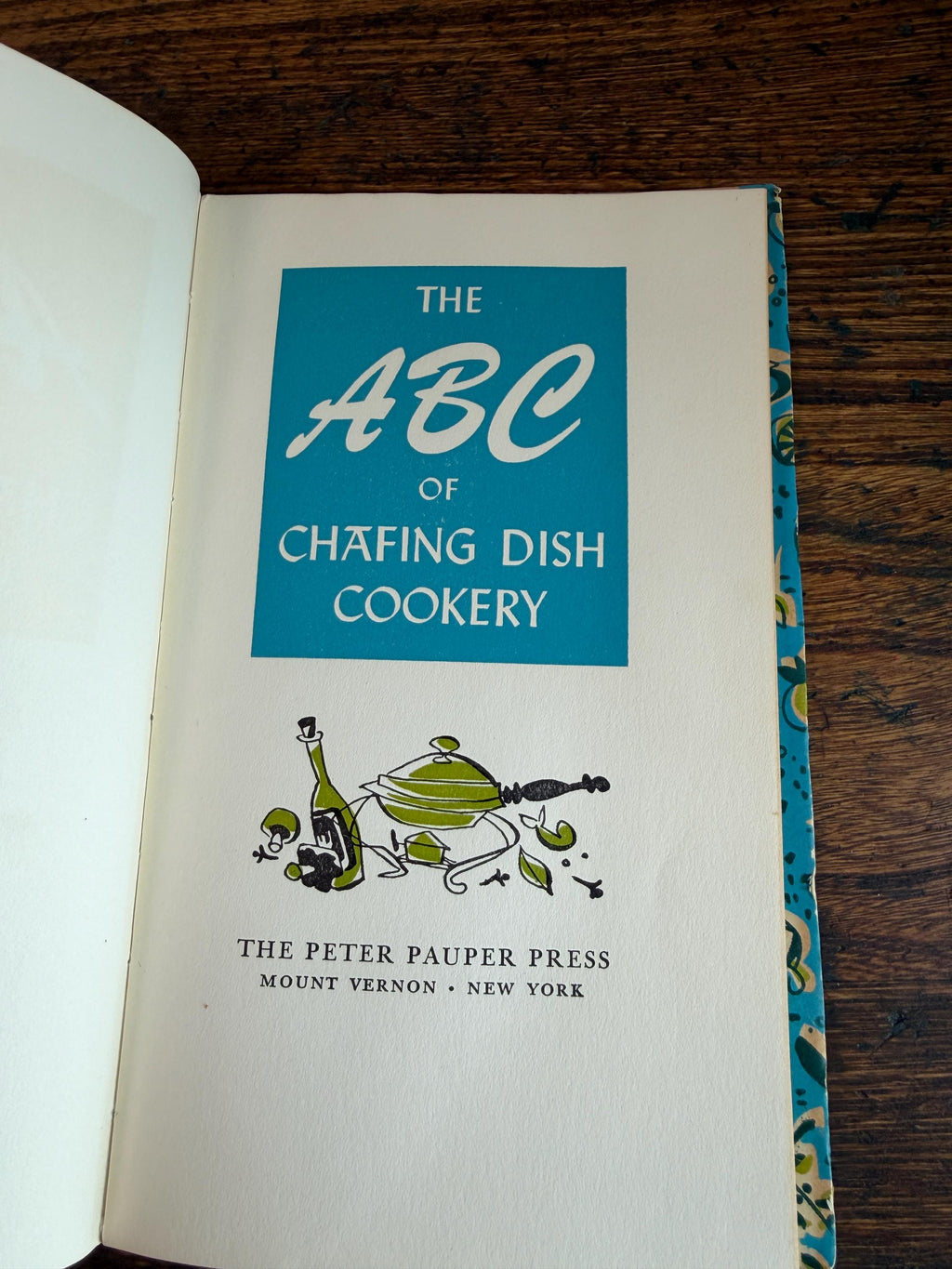 ABC of Cookies, Chafing Dish Cookery, Gourmet Cookery & Casseroles Cookery Set | Peter Pauper Press 1954-1961