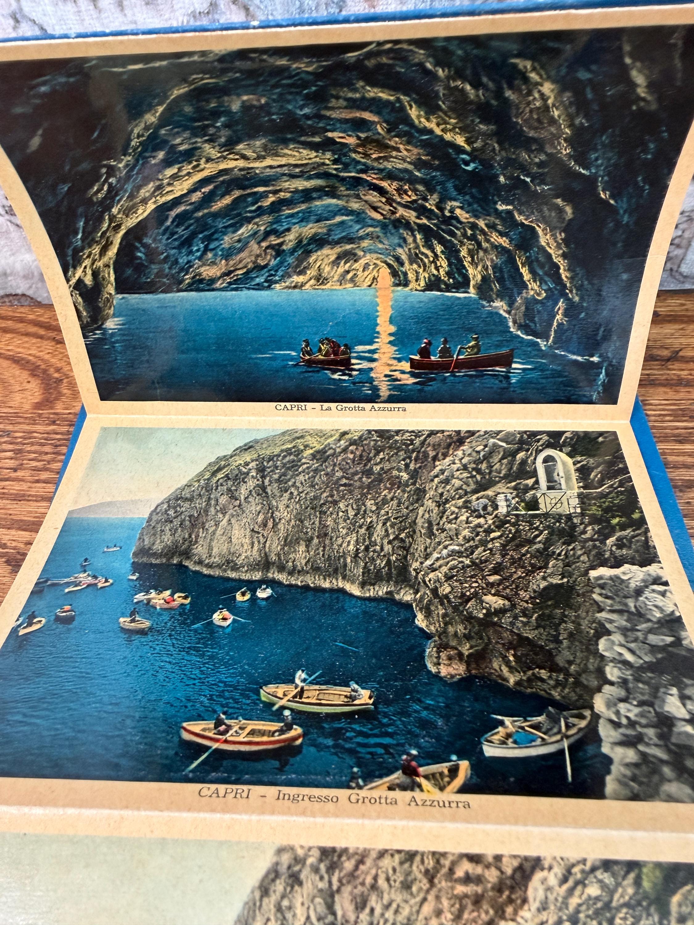 Ricordo di Capri & Ricordo di Roma Parte I and II Set | Hardcover Travel Souvenir Books c.1920s