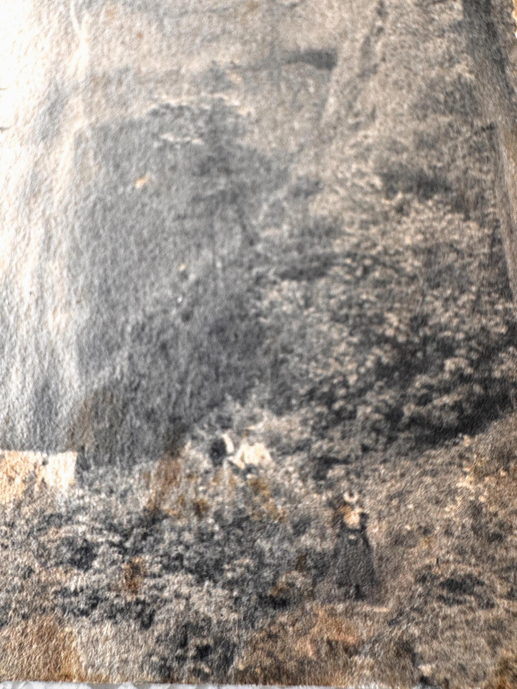 Antique Multnomah Falls, Oregon Scenic Photo
