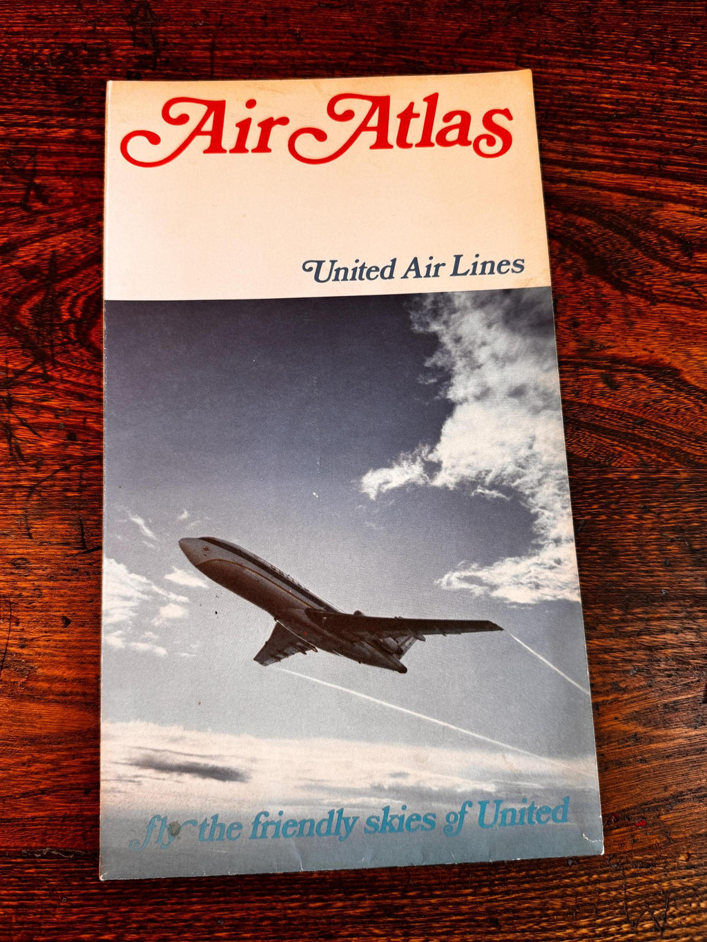 Vintage Airline Route Map Set – Delta Air Lines, American Airlines & United Air Lines
