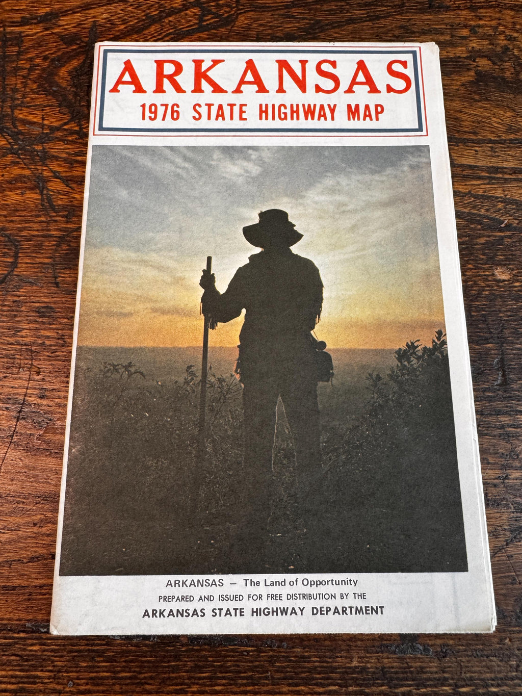 Vintage Kansas & Arkansas Highway Map Set