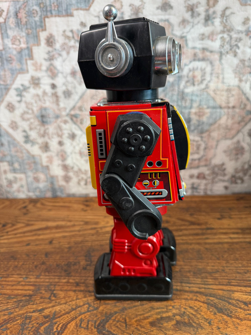 Vintage SH Rotate-O-Matic Super Astronaut Robot w/ Original Box | Made in Japan Working