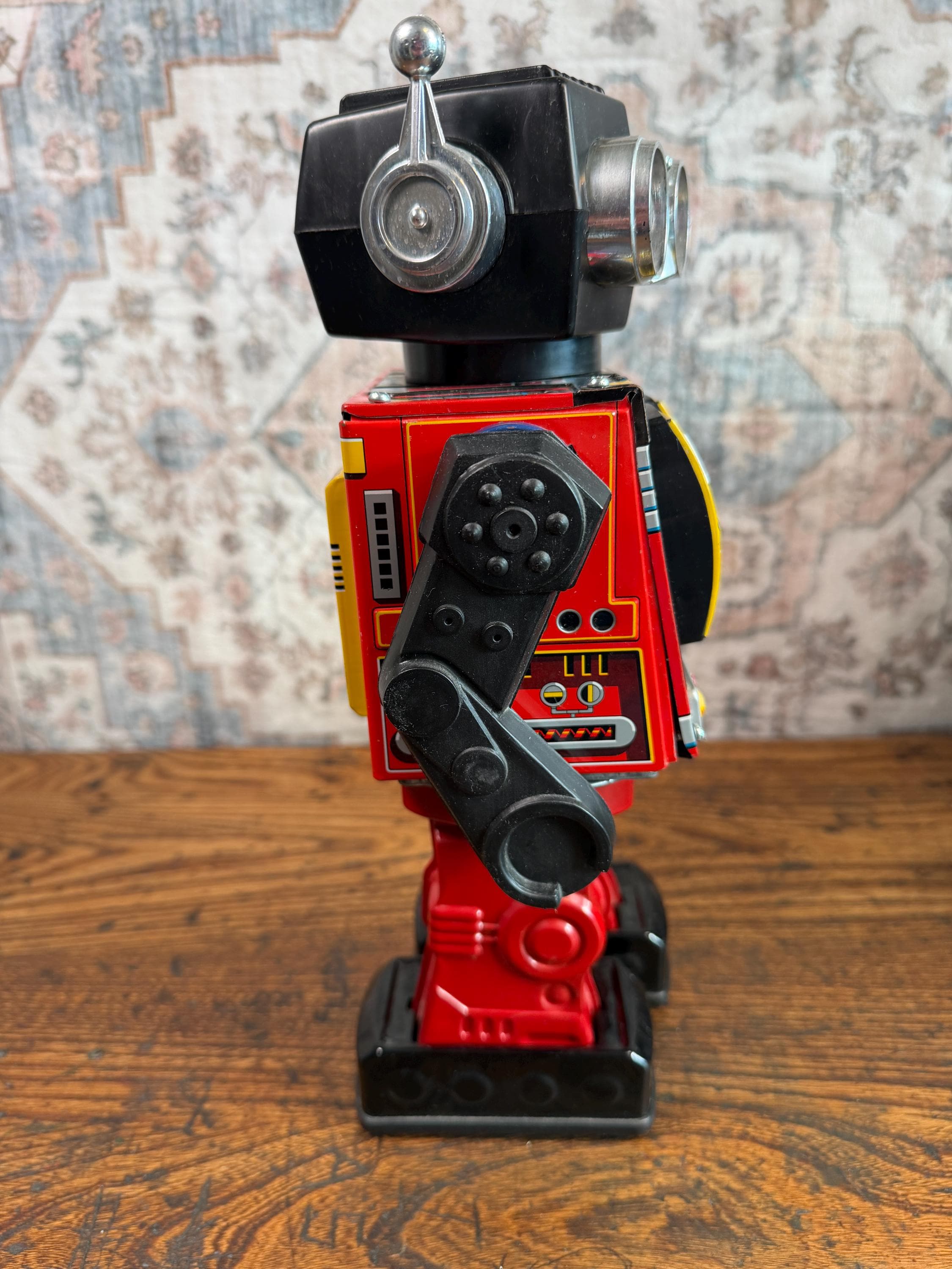 Vintage SH Rotate-O-Matic Super Astronaut Robot w/ Original Box | Made in Japan Working