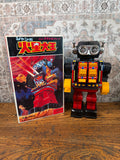 Vintage SH Jumbo Mars King Robot w/ Original Box | Made in Japan Working