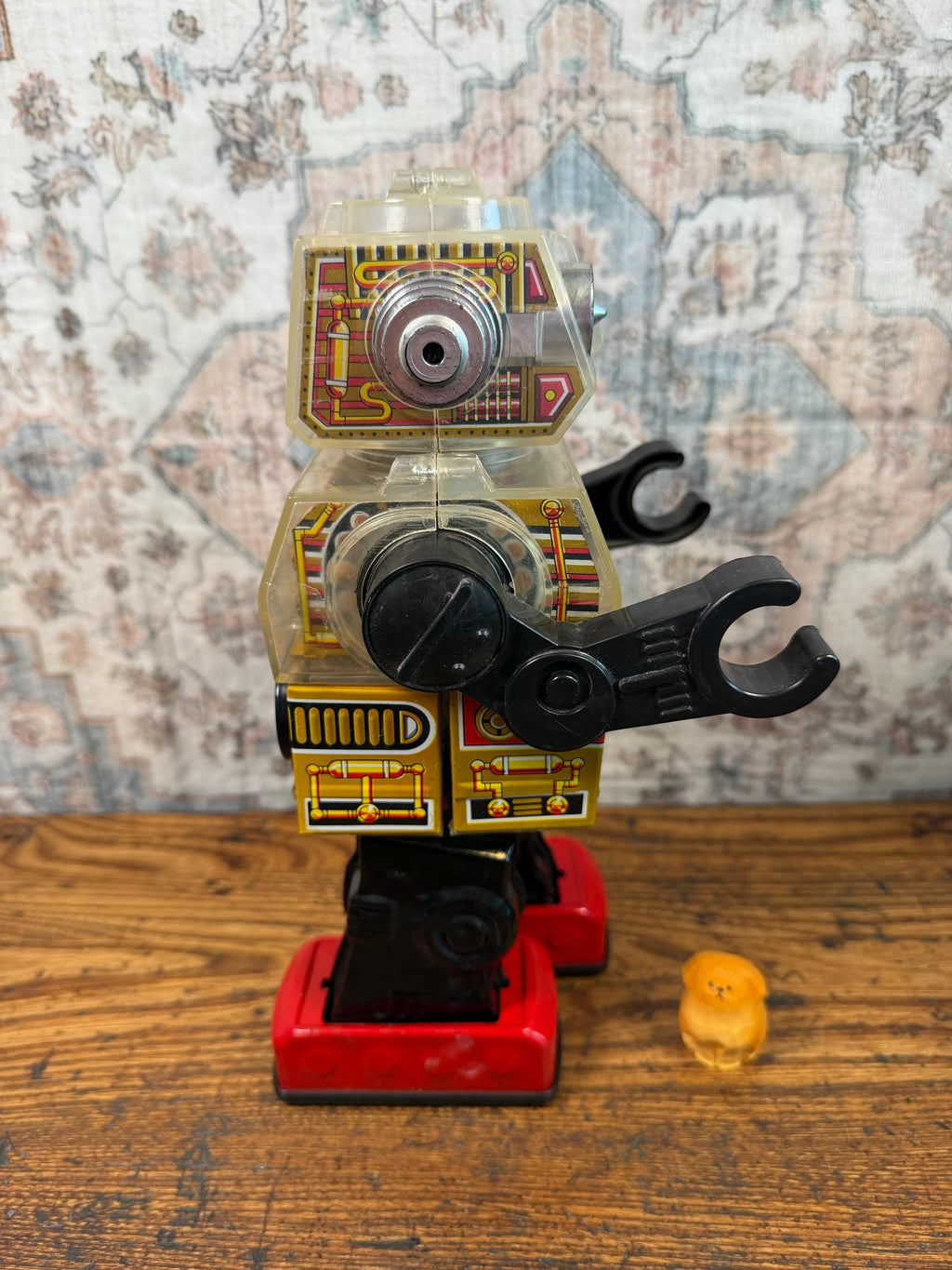 Vintage Horikawa Piston Robot | Battery Operated Japan Working