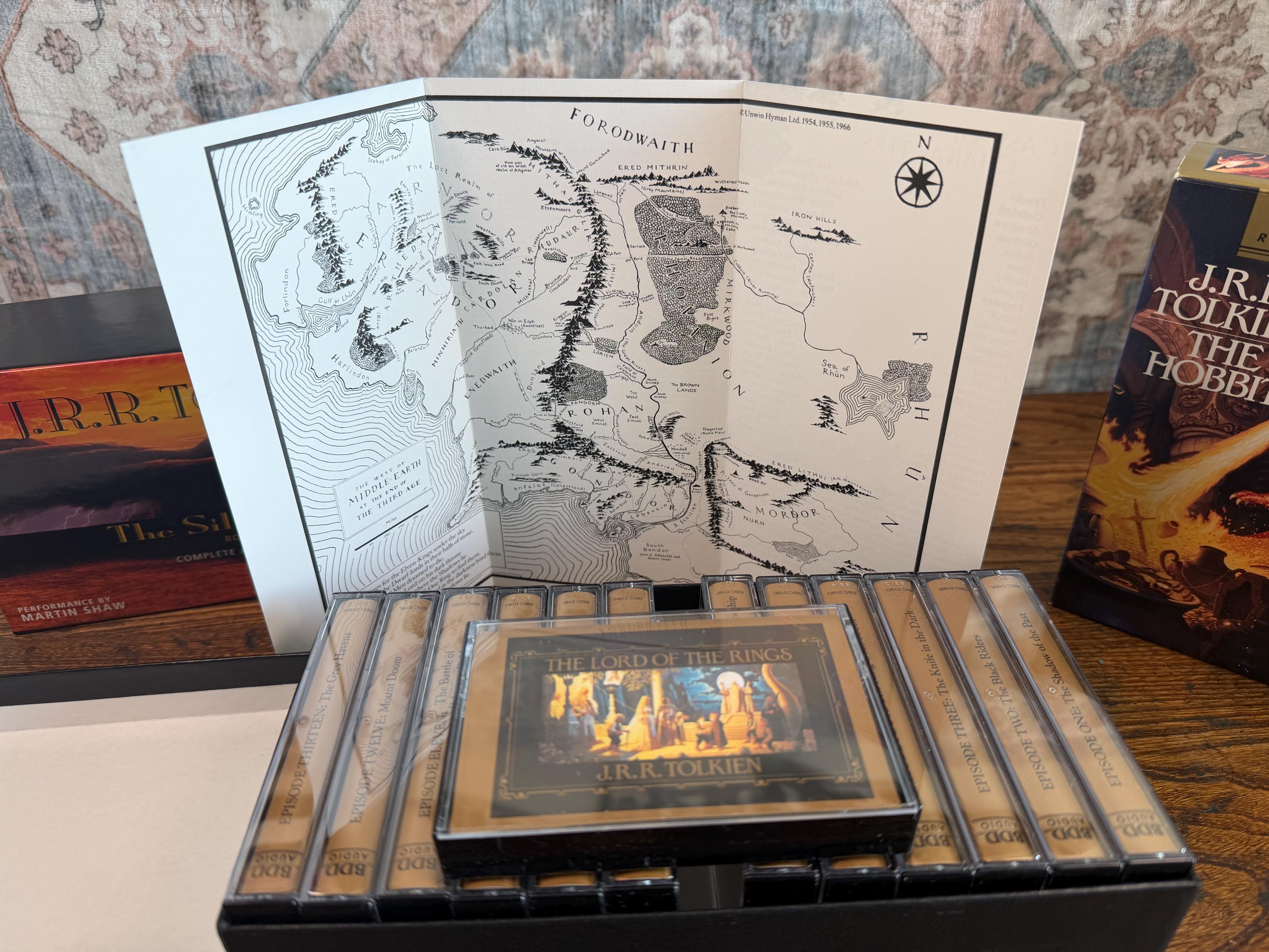 J.R.R. Tolkien BBC Audio Collection | The Lord of the Rings The Hobbit The Silmarillion Cassette Sets