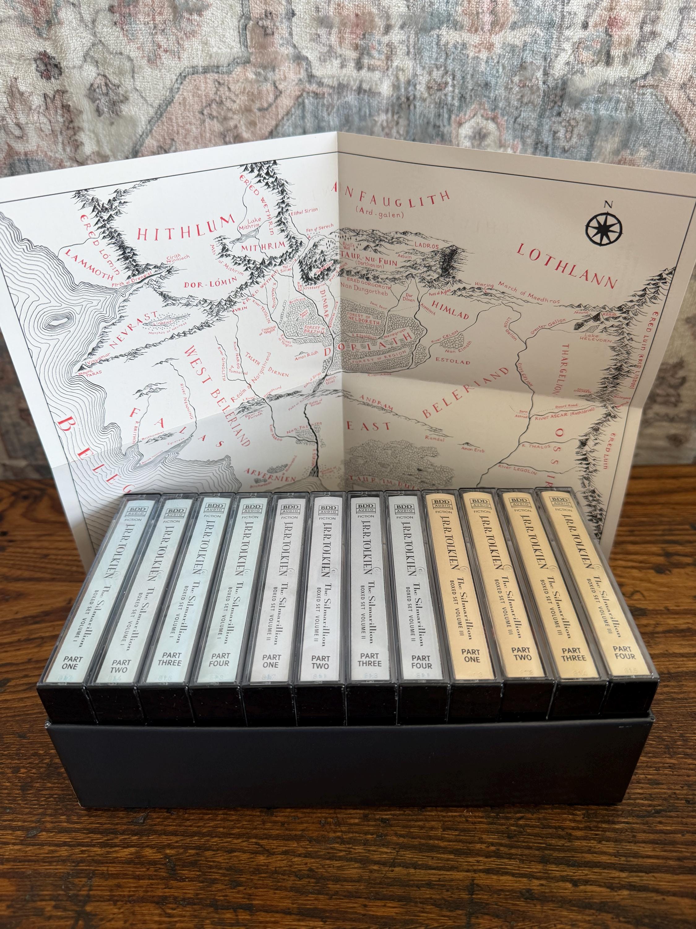 J.R.R. Tolkien BBC Audio Collection | The Lord of the Rings The Hobbit The Silmarillion Cassette Sets