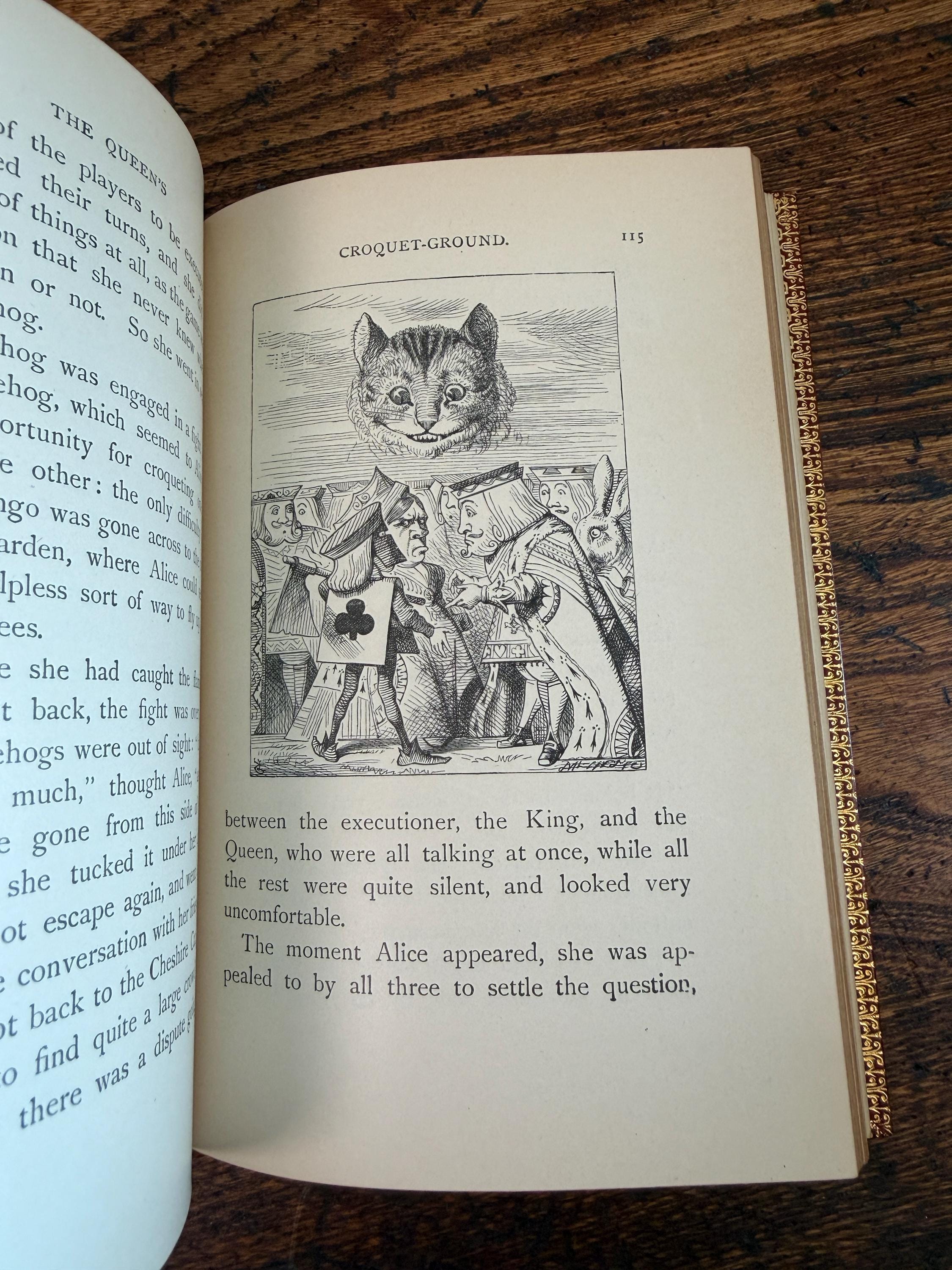 Alice in Wonderland & Through the Looking-Glass by Lewis Carroll | Riviere Leather 1925/1922