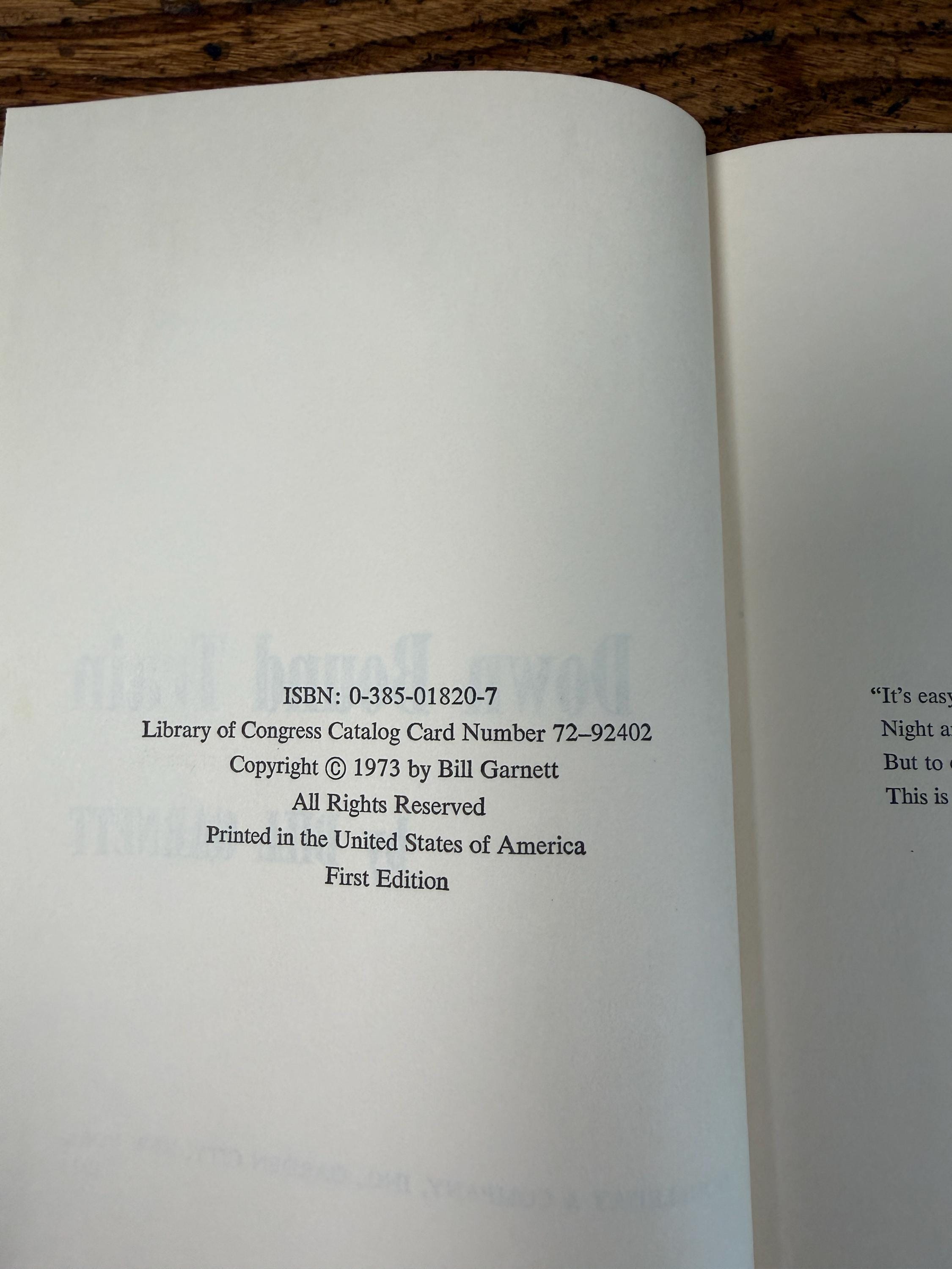 Down Bound Train by Bill Garnett | First Edition Hardcover 1973