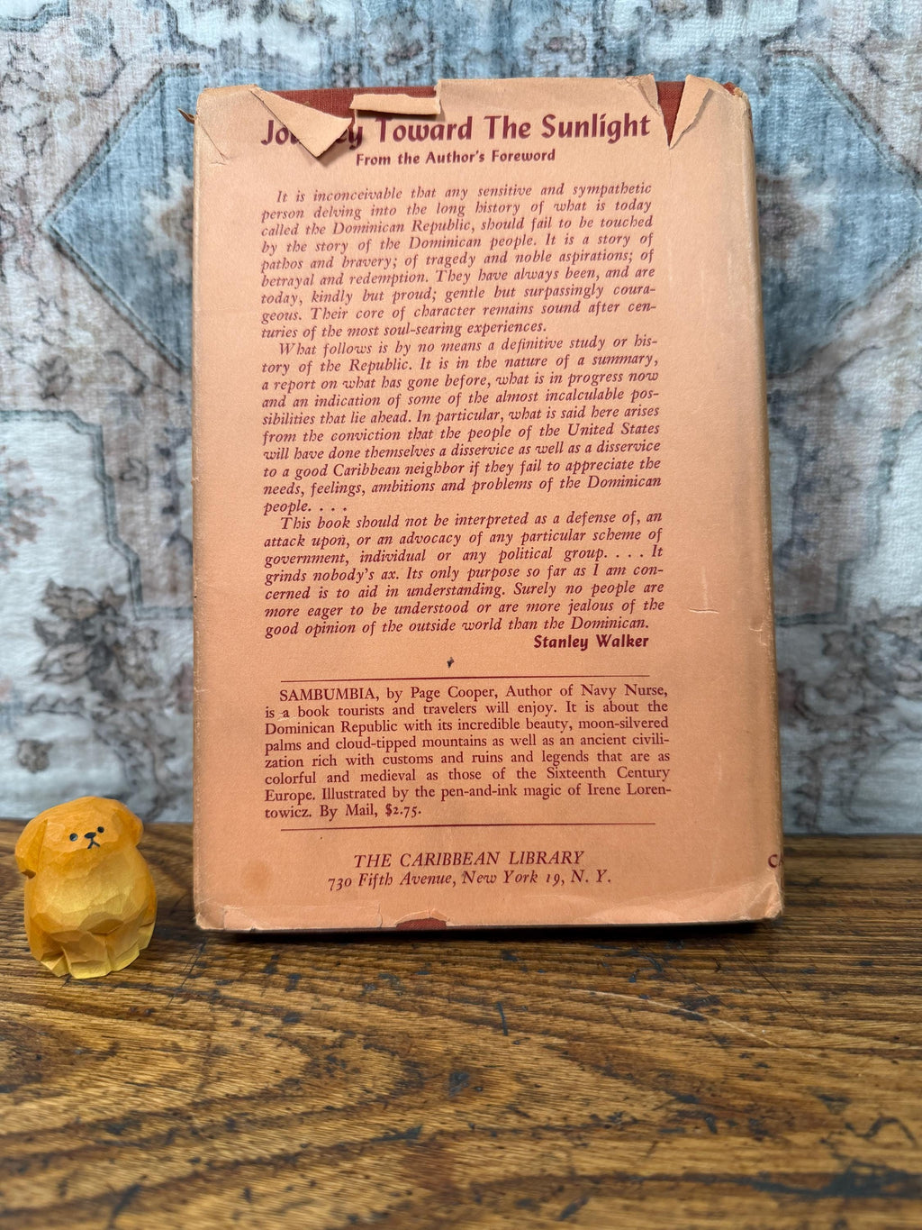 Journey Toward the Sunlight by Stanley Walker | Hardcover 1947