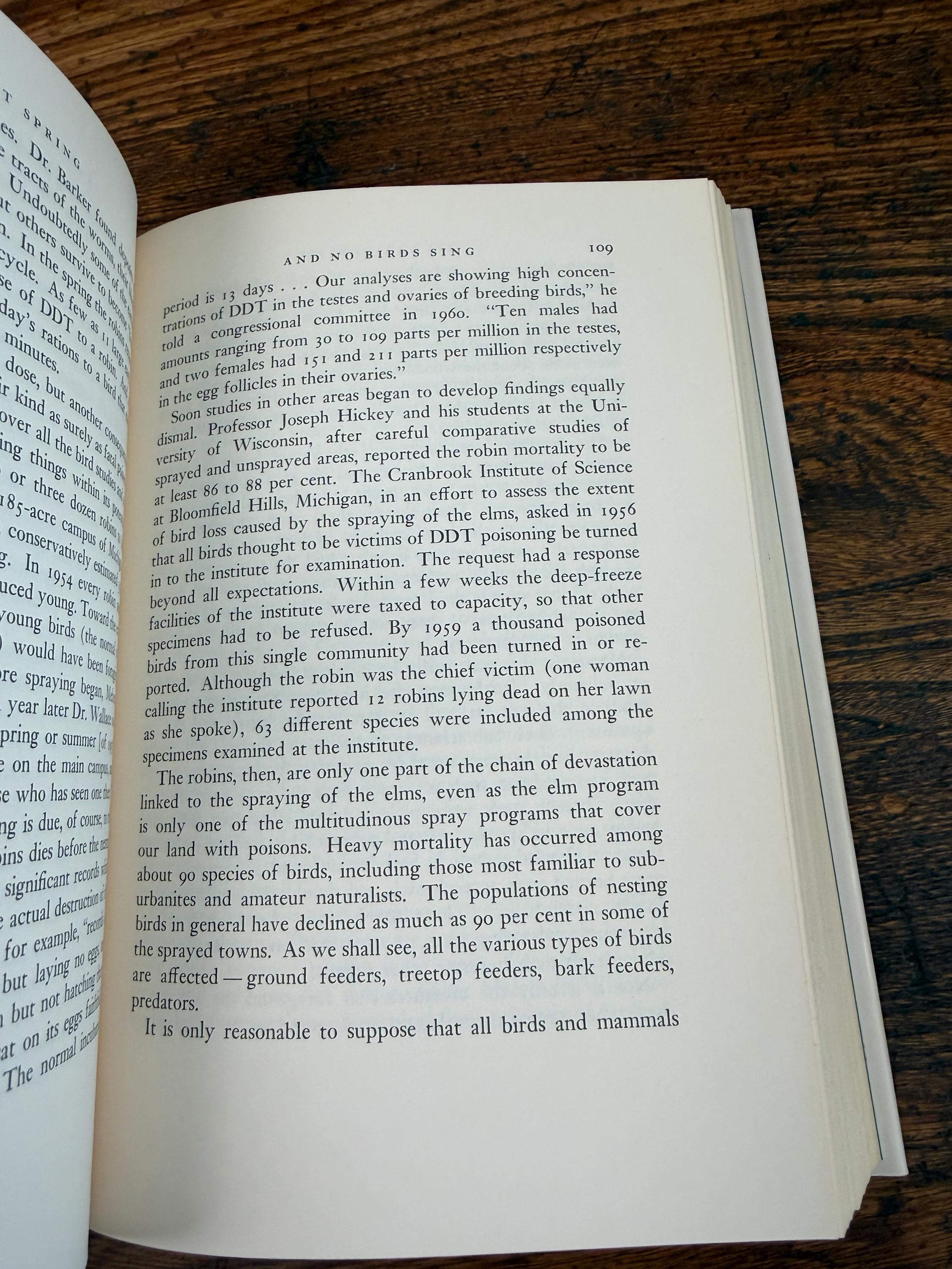 Silent Spring by Rachel Carson | Hardcover 1962